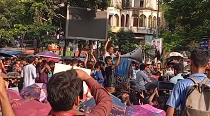 শাহবাগে এসে সমাধান করার দাবি, না হলে কঠোর কর্মসূচি