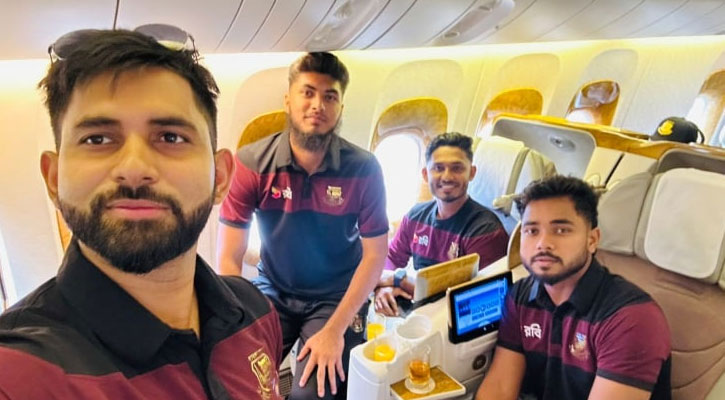 ভালো প্রস্তুতি নিয়ে দেশ ছেড়েছে টাইগারদের প্রথম বহর