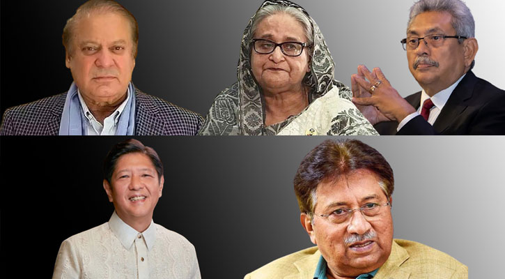 দেশ ছাড়তে বাধ্য হয়েছিলেন যেসব রাষ্ট্রপ্রধান 