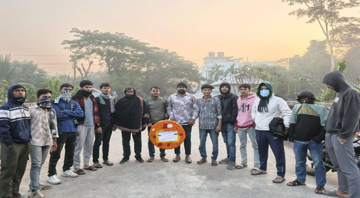বরগুনায় নিষিদ্ধ সংগঠন ছাত্রলীগের প্রকাশ্যে বিজয় দিবসে শ্রদ্ধা নিবেদন