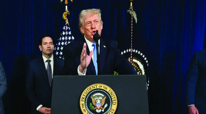 ভেনেজুয়েলার অভিযান ছিল অনেকটা টিভি দেখার মতো : ট্রাম্প