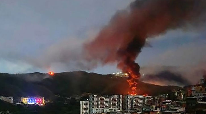 ভেনেজুয়েলায় মার্কিন হামলায় নিহত ৪০