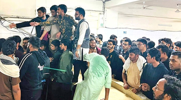 ওসমানী হাসপাতালে চিকিৎসায় অবহেলার অভিযোগে হামলা, ইন্টার্নদের কর্মবিরতি