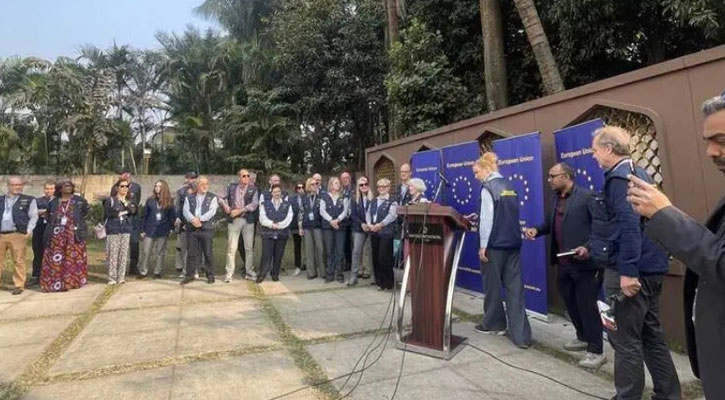 নির্বাচন পর্যবেক্ষণে মাঠে নেমেছেন ইইউ’র ৫৬ পর্যবেক্ষক