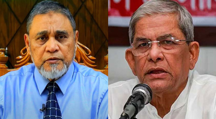 বিকেলে সিইসির সঙ্গে মির্জা ফখরুলের বৈঠক