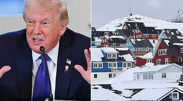 গ্রিনল্যান্ড না পেলে ইউরোপের ৮ দেশের ওপর আরও শুল্ক: ট্রাম্প