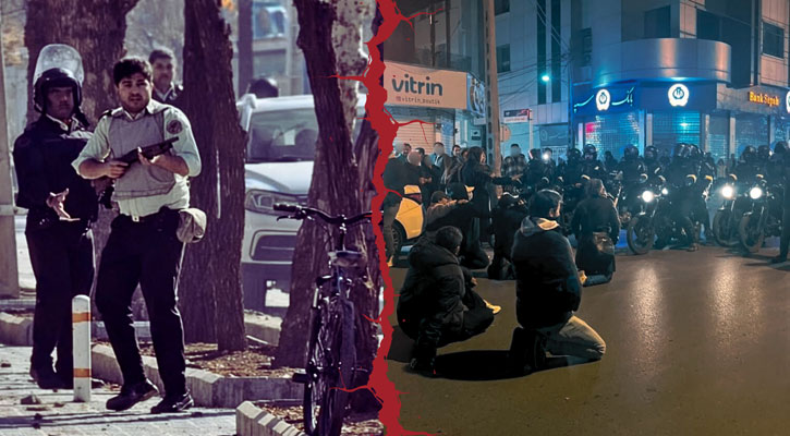 বিক্ষোভ দমনের পর ইরানে চলছে ‘গণগ্রেফতার’