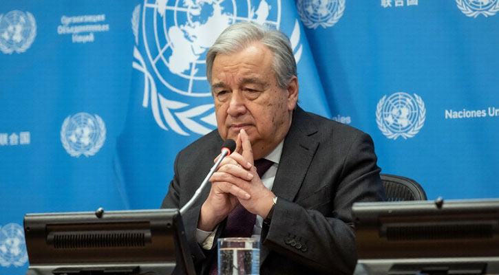 ‘মারাত্মক আর্থিক ধসের’ মুখে জাতিসংঘ, বকেয়া চাঁদা চেয়ে গুতেরেসের চিঠি