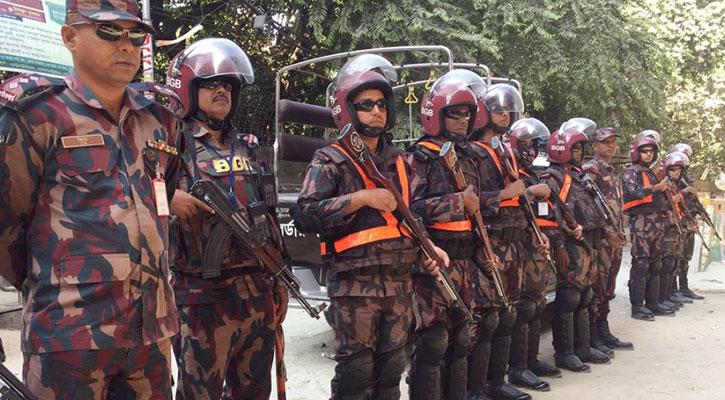 সারা দেশে ৩৭ হাজারের বেশি বিজিবি সদস্য মোতায়েন