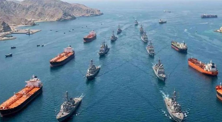 আটকেপড়া ৬টি জাহাজ হরমুজ প্রণালি পার হওয়ার অনুমতি দিল ইরান