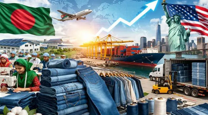 ডেনিম রপ্তানিতে রেকর্ড প্রবৃদ্ধি বাংলাদেশের