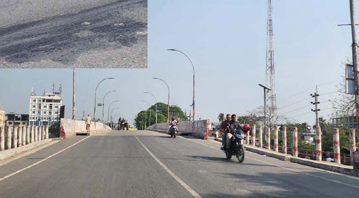 চুয়াডাঙ্গায় ৪০ ডিগ্রি ছুঁইছুঁই তাপমাত্রা, রাস্তায় গলছে পিচ