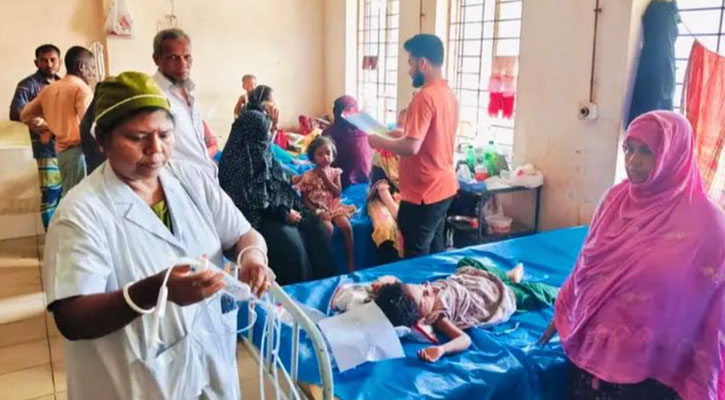 হামের উপসর্গ নিয়ে লক্ষ্মীপুর সদর হাসপাতালে ভর্তি ১২ শিশু
