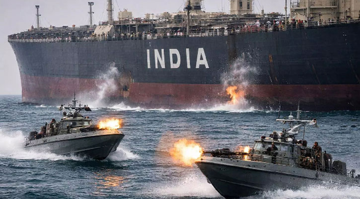 হরমুজ প্রণালিতে দুটি ভারতীয় জাহাজে গুলি, ইরানি রাষ্ট্রদূতকে তলব