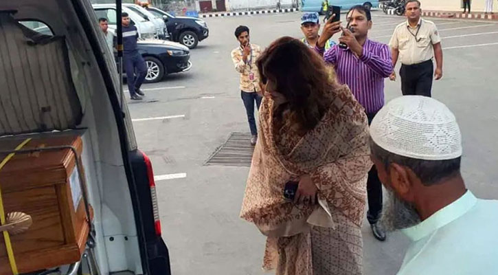 দেশে পৌঁছেছে ইরাকে মিসাইল হামলায় নিহত শ্রাবণের নিথর দেহ