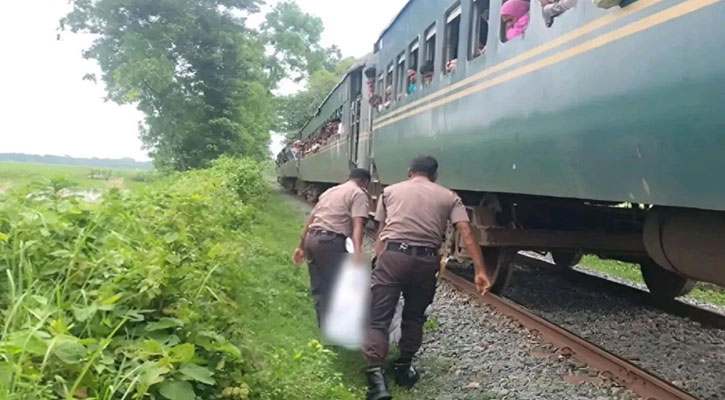 রাজবাড়ীতে ট্রেনে কাটা পড়ে যুবকের মৃত্যু 