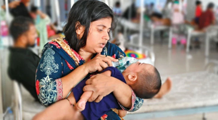হাম ও উপসর্গে আরও ১৩৪৯ জন আক্রান্ত, মৃত্যু দুই শিশুর