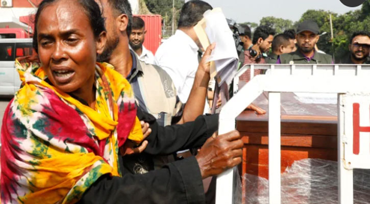 সৌদিতে অগ্নিকাণ্ডে নিহত ৭ বাংলাদেশির মরদেহ পরিবারের কাছে হস্তান্তর