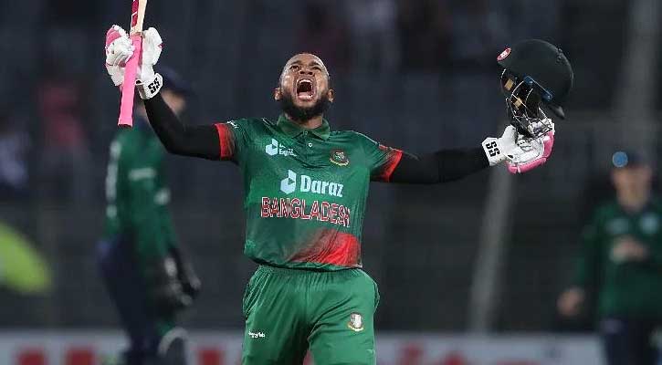 সিলেটে মুশফিক-ঝড়ের পর বৃষ্টি