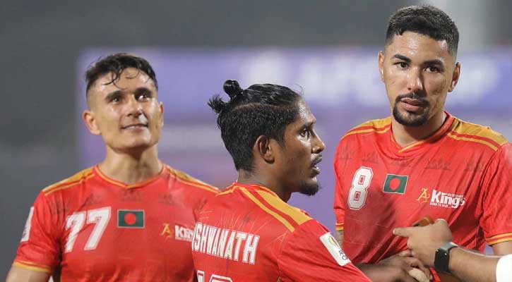 ব্রাজিলিয়ানের ‘ম্যাজিকে’ পিছিয়ে পড়েও বসুন্ধরা কিংসের জয়