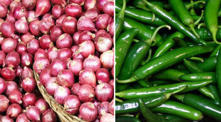 পেঁয়াজের দামে সেঞ্চুরি, অপরিবর্তিত মরিচ