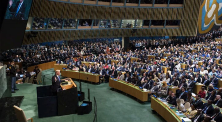 জাতিসংঘে ইসরায়েলের বিরুদ্ধে ভোট দিল ভারতসহ ৯১ দেশ