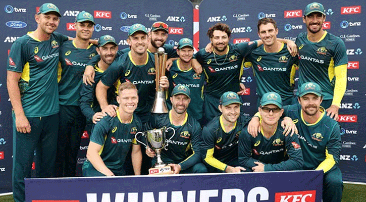 কিউইদের তাদেরই মাটিতে ধবলধোলাই করল অস্ট্রেলিয়া