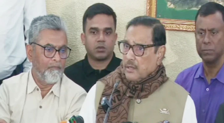 বিএনপির গলার জোর কমে গেছে: ওবায়দুল কাদের