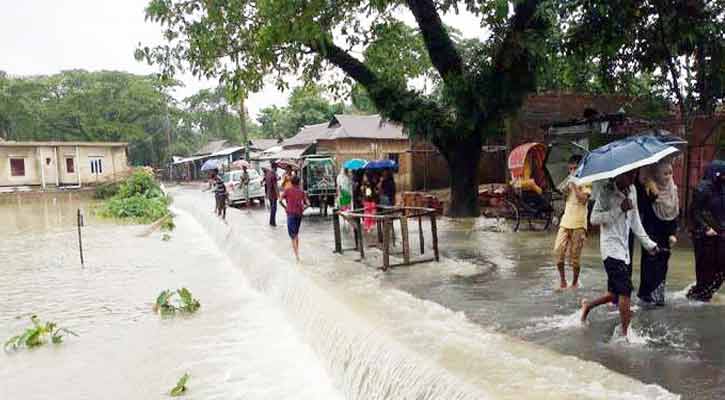 জুলাই মাস জুড়ে সারাদেশে ভারী বৃষ্টি ও বন্যার শঙ্কা