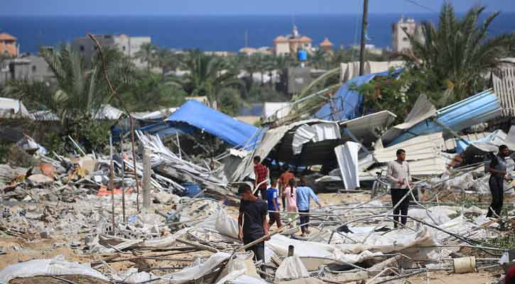 গাজায় যুদ্ধে বাস্তুচ্যুত ১৯ লাখ মানুষ: জাতিসংঘ