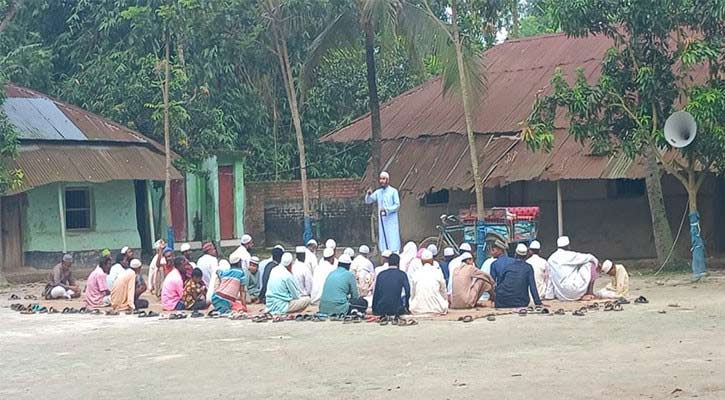 দিনাজপুরের বিরামপুরে ১৫ গ্রামের মানুষের ঈদ উদযাপন