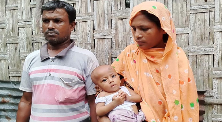 শিশু ফরহাদের চিকিৎসা নিয়ে নির্ঘুম রাত কাটছে বাবা-মায়ের