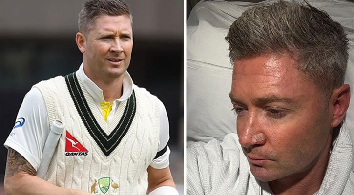 ক্যানসার নিয়ে ষষ্ঠ অস্ত্রোপচার করালেন মাইকেল ক্লার্ক