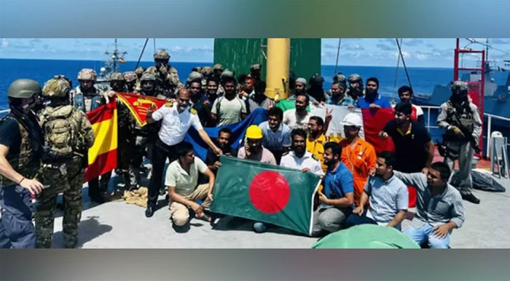‘নাবিকরা সোমালিয়া থেকে ১০০ নটিক্যাল মাইল দূরে চলে এসেছেন’