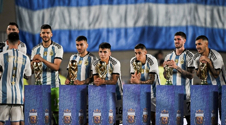 আর্জেন্টিনার ড্রেসিংরুমে অনাকাঙ্ক্ষিত ঘটনা, গ্রেপ্তার ১