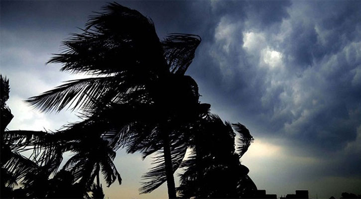 রাতে ৬ অঞ্চলে ৬০ কিমি বেগে ঝড়ের আশঙ্কা