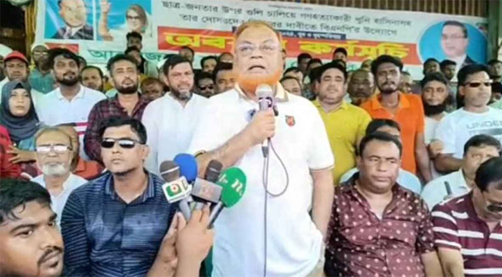 শামীম ওসমান আবার বোরকা পরে পালিয়েছে: বিএনপি সভাপতি