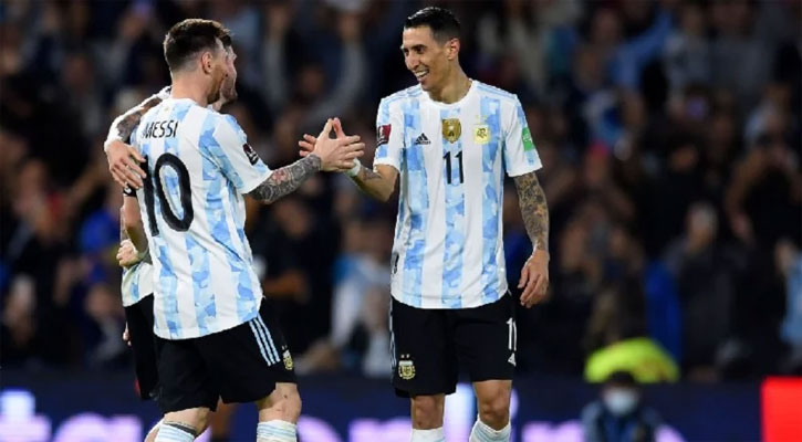 মেসি-ডি মারিয়াকে নিয়ে আর্জেন্টিনার দল ঘোষণা