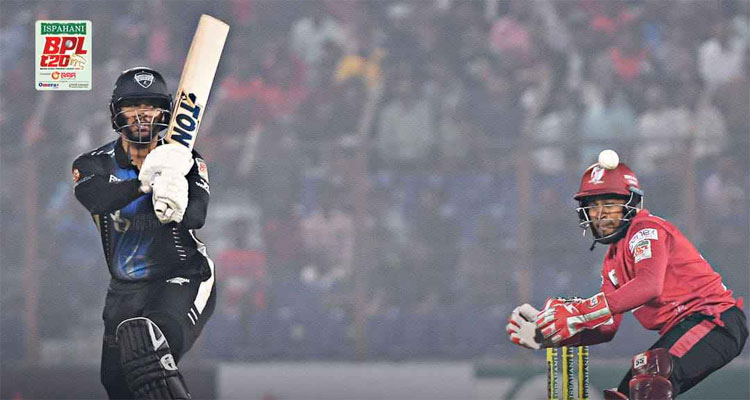 শ্বাসরুদ্ধকর ম্যাচে বরিশালকে হারাল রংপুর 