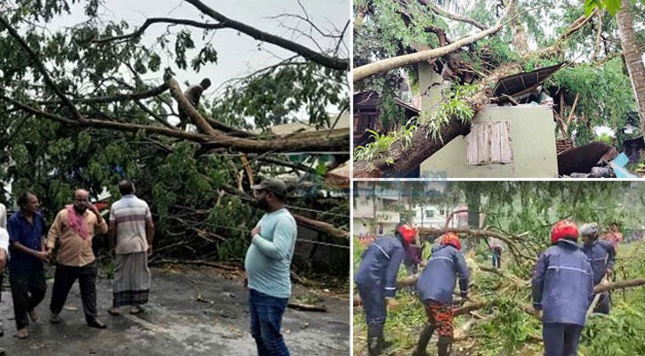দেশের বিভিন্ন জায়গায় কালবৈশাখীর তাণ্ডব, নিহত ১১