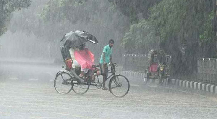 দেশের ১৪ অঞ্চলে বজ্রসহ বৃষ্টির পূর্বাভাস