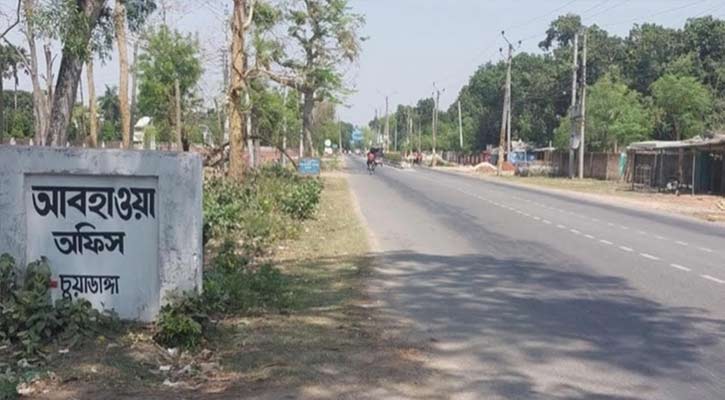 চুয়াডাঙ্গায় ৫ বছরের মধ্যে এপ্রিলে সবচেয়ে কম তাপপ্রবাহ