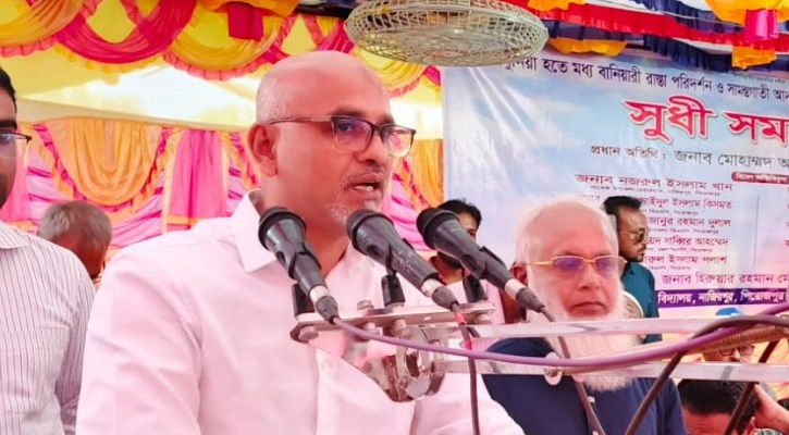 পল্লী এলাকার অবকাঠামো উন্নয়নে আমাদের কাজ করতে হবে