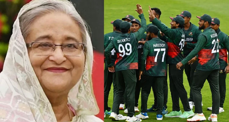 নিউজিল্যান্ডে ইতিহাস গড়া বাংলাদেশ দলকে প্রধানমন্ত্রীর শুভেচ্ছা