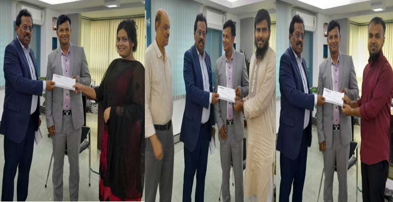 তিন মাসের সেরা সংবাদকর্মীদের পুরস্কৃত করলো সোনালীনিউজ