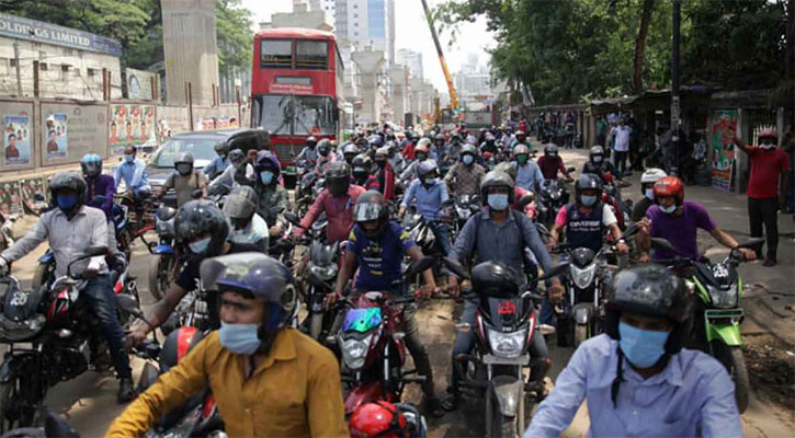 ঈদযাত্রায় মোটরসাইকেল চলাচল নিয়ে যেসব নির্দেশনা দিল ডিএমপি