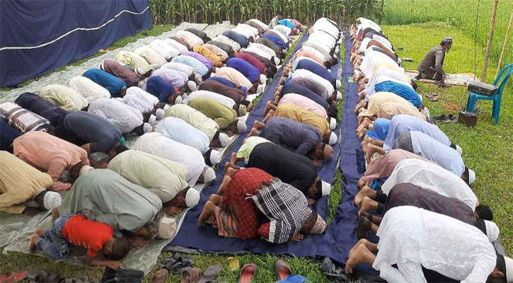 শেরপুরের ৬ গ্রামে পালন হচ্ছে ঈদ