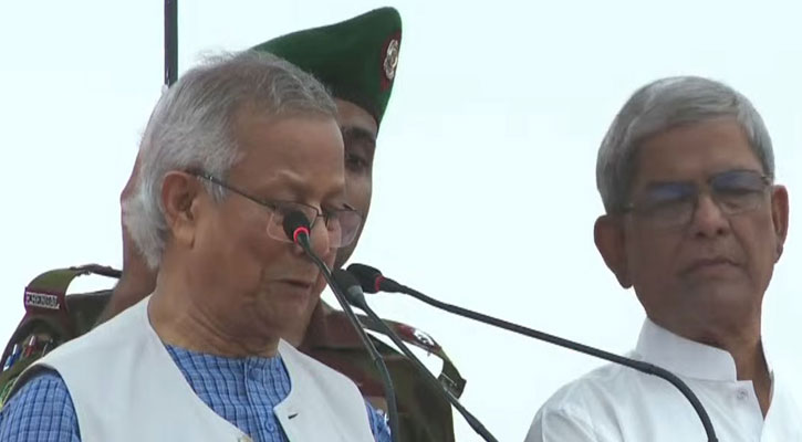 চব্বিশের অভ্যুত্থানের সাংবিধানিক স্বীকৃতির অঙ্গীকারে জুলাই ঘোষণাপত্র