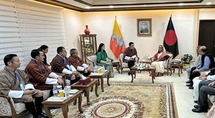 প্রধানমন্ত্রীর সঙ্গে ভুটানের রাজার বৈঠকে ৩ সমঝোতা স্মারক সই