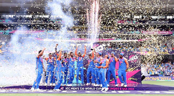 টি-টোয়েন্টির বিশ্ব চ্যাম্পিয়ন হয়ে যত টাকা পেল ভারত